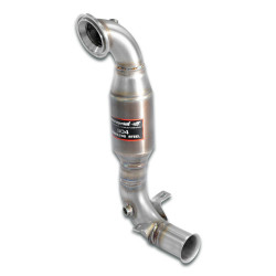 Supersprint Downpipe with Metallic catalytic With sensor bungs CITROËN C4 Cactus 1.2i T - Pure Tech 19+