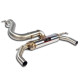 SUPERSPRINT KIPUFOGÓRENDSZER Supersprint Rear exhaust "Racing" FORD FOCUS RS 2.3i Turbo 4x4 15-18 | race-shop.hu