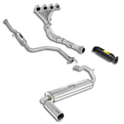 Supersprint Sport package Ø50, Complete system HONDA CIVIC 3d. 1.5i 16v Non Kat 87-91
