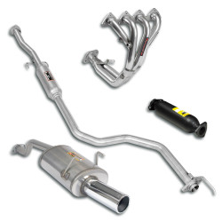 Supersprint Sport package Ø50, Complete system HONDA CIVIC 4d. 1.6 VTi 92-96