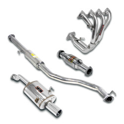 Supersprint Race Performance package Ø60, Complete system HONDA / ACURA INTEGRA Coupè 1.8i Type-R 98-00