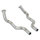 SUPERSPRINT KIPUFOGÓRENDSZER Supersprint Downpipe kit Right - Left (Deletes the catalytic) JAGUAR F-Type R Coupè / Convertible 14-19 (with valve) | race-shop.hu