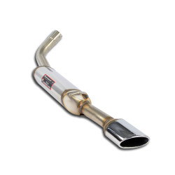 Supersprint Rear exhaust Left 120 x 80 JAGUAR XK / XK8 Coupè / Cabrio 4.0i 96-01