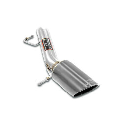 Supersprint Rear pipe Left "Gun Metal Grey" O120 (Muffler delete) RANGE ROVER SPORT 3.0i V6 Supercharged 14-17