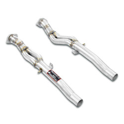 Supersprint Secondary cat.-deleting right + left pipes MASERATI Coupè 4200 GT V8 02-04 (Euro 4 / USA)