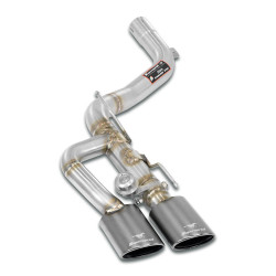 Supersprint Rear pipe left "Gun Metal Grey" with valve MASERATI Ghibli "Trofeo" 3.8L V8 Twin Turbo 20-23 (with valve)