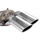 SUPERSPRINT KIPUFOGÓRENDSZER Supersprint Rear exhaust Right 100x75 with valve MASERATI Quattroporte 4.2i V8 03-07 (with valve) | race-shop.hu