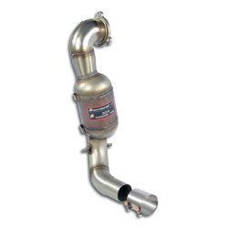 Supersprint Downpipe + Metallic catalytic converter MERCEDES W177 A 220 18+ (with valve)