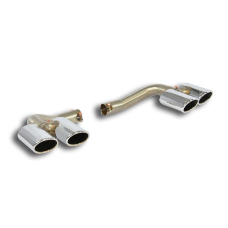 SUPERSPRINT KIPUFOGÓRENDSZER Supersprint Endpipe kit 4 exit ov. 90x60 Right + ov. 90x60 Left (for stock diffuser) MERCEDES W246 B 160 1.6T 15+ | race-shop.hu