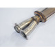 SUPERSPRINT KIPUFOGÓRENDSZER Supersprint Centre exhaust MERCEDES C208 CLK 430 Coupè V8 97-02 (cat. with dual outlet) | race-shop.hu