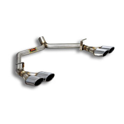 Supersprint Tailpipes kit Right + Left 4 exit 120 x 80 MERCEDES W163 ML 500 V8 02-04
