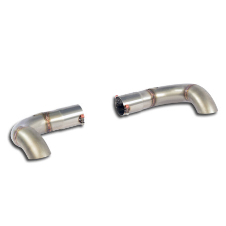 SUPERSPRINT KIPUFOGÓRENDSZER Supersprint Exit pipes kit Right - Left "Stealth" for OEM bumper + diffuser (Turned down) MERCEDES W166 ML 350 3.5i V6 12-14 | race-shop.hu