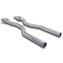 Supersprint Centre pipes + catalytic converters kit Right - Left MERCEDES X166 GL 450 4.7i Bi-Turbo V8 12-15