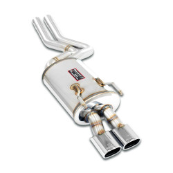 Supersprint Rear exhaust 95x75 MERCEDES W140 400 SE V8 91-92
