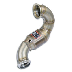 Supersprint Downpipe + Metallic catalytic converter MERCEDES W177 A 45 AMG 4-Matic+ 20+ (with valve)