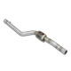 SUPERSPRINT KIPUFOGÓRENDSZER Supersprint Front Front pipe (Left) with HJS metallic catalytic, MERCEDES W204 C63 AMG V8 07-13 | race-shop.hu
