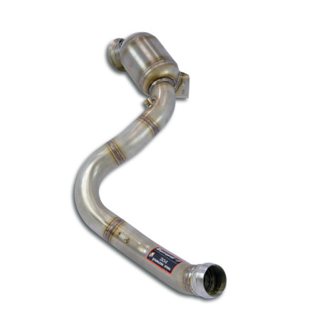 SUPERSPRINT KIPUFOGÓRENDSZER Supersprint Downpipe Left + primary catalytic Deletes the secondary catalytic MERCEDES W205 C63 AMG 4.0i V8 Bi-Turbo 15+ | race-shop.hu