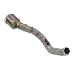 Supersprint Downpipe Right + primary catalytic Deletes the secondary catalytic MERCEDES W205 C63 AMG 4.0i V8 Bi-Turbo 15+