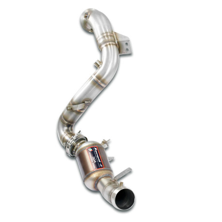 SUPERSPRINT KIPUFOGÓRENDSZER Supersprint Downpipe Left + Metallic catalytic WRCDeletes the primary catalytic MERCEDES W205 C63 AMG 4.0i V8 Bi-Turbo 15+ | race-shop.hu