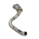 SUPERSPRINT KIPUFOGÓRENDSZER Supersprint Downpipe Left + primary catalytic Deletes the secondary catalytic + GPF MERCEDES W205 C63 AMG 4.0i V8 Bi-Turbo 19+ | race-shop.hu