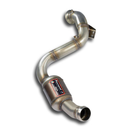 SUPERSPRINT KIPUFOGÓRENDSZER Supersprint Downpipe Left + Metallic catalytic WRCDeletes the primary catalytic + GPF MERCEDES W205 C63 AMG 4.0i V8 Bi-Turbo 19+ | race-shop.hu