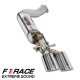 SUPERSPRINT KIPUFOGÓRENDSZER Supersprint Rear exhaust Left "F1 Race" 120x80 MERCEDES W212 E 63 AMG (Sedan + S.W.) 09-11 | race-shop.hu