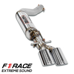 Supersprint Rear exhaust Left "F1 Race" 120x80 MERCEDES W212 E 63 AMG (Sedan + S.W.) 09-11