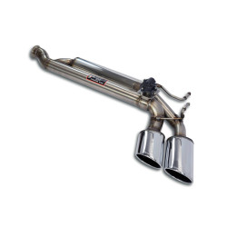Supersprint Rear exhaust Left 120x80 with valve MERCEDES W465 (4-door) G 63 AMG V8 Mild Hybrid