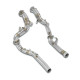 SUPERSPRINT KIPUFOGÓRENDSZER Supersprint Downpipe kit Right + Left (Replaces catalytic converter) MERCEDES C190 AMG GT "Black Series" 4.0i V8 Bi-Turbo 21+ | race-shop.hu