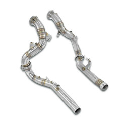 Supersprint Downpipe kit Right + Left (Replaces catalytic converter) MERCEDES C190 AMG GT "Black Series" 4.0i V8 Bi-Turbo 21+