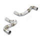 SUPERSPRINT KIPUFOGÓRENDSZER Supersprint Rear pipe Right - Left (Muffler delete) MERCEDES C197 SLS AMG Black Series 6.3i V8 13-15 | race-shop.hu