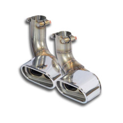 Supersprint Endpipe kit Left 2 x 145x75 MERCEDES SLR McLaren C199 Coupè 03-10