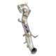 SUPERSPRINT KIPUFOGÓRENDSZER Supersprint Downpipe (Replaces OEM catalytic converter) PEUGEOT 308 GTi 1.6 16v 19+ | race-shop.hu