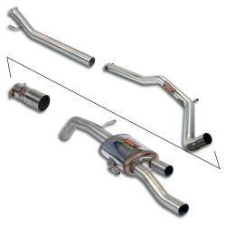 Supersprint "Cat.-Back" - Body Kit Package, with Racing rear muffler PEUGEOT RCZ 1.6 THP 10-14