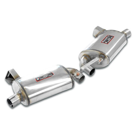 SUPERSPRINT KIPUFOGÓRENDSZER Supersprint Rear exhaust Right + Left "Racing" PORSCHE 987 BOXSTER 2.7i 05-08 | race-shop.hu