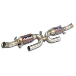 Supersprint "H-Pipe" Right - Left + Metallic catalytic converter PORSCHE 993 Carrera (Coupè / Cabrio) 3.6i 94-98
