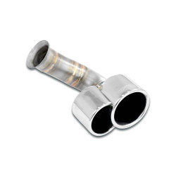 Supersprint End pipe Left oO 80-100 PORSCHE 996 Carrera 2 Coupè 02-04