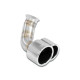SUPERSPRINT KIPUFOGÓRENDSZER Supersprint End pipe Right Oo 100-80 PORSCHE 996 Carrera 2 Coupè 02-04 | race-shop.hu
