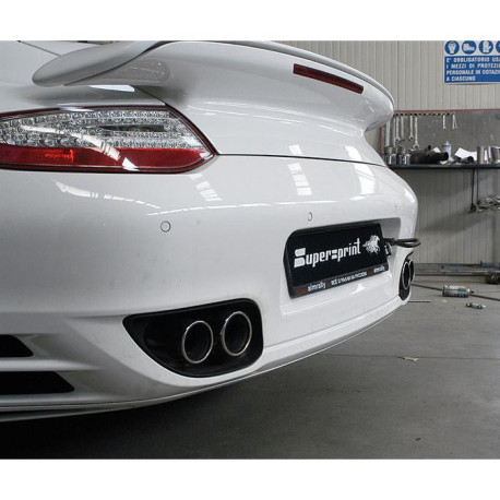 SUPERSPRINT KIPUFOGÓRENDSZER Supersprint Endpipe Left OO 90 - 80 PORSCHE 997 Turbo 3.6i 06-09 | race-shop.hu