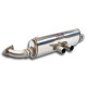 SUPERSPRINT KIPUFOGÓRENDSZER Supersprint Rear muffler "Cup" + connecting pipes kit right - left PORSCHE 991 Carrera / Carrera 4 3.4i 12-15 | race-shop.hu