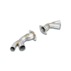 Supersprint Connecting pipe kit Right + Left for OEM end tips PORSCHE 991 Turbo 3.8i 13-15