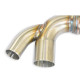 SUPERSPRINT KIPUFOGÓRENDSZER Supersprint Connecting pipe kit Right + Left for OEM end tips PORSCHE 991 Turbo 3.8i 13-15 | race-shop.hu