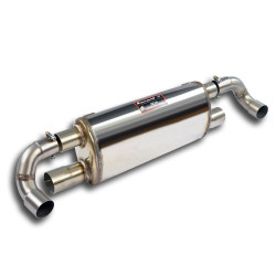 Supersprint Rear exhaust PORSCHE 991 Carrera / Carrera 4 3.0i Turbo 16+ (Std. Quad-Exhaust)