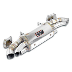 Supersprint Rear exhaust right - left with valves PORSCHE 992 Carrera 19+ (with valve)