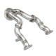 SUPERSPRINT KIPUFOGÓRENDSZER Supersprint Downpipe right - left (Replaces catalytic) (Left / Right Hand Drive) PORSCHE MACAN S 3.0L V6 19-21 (with valve) | race-shop.hu