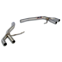 Supersprint Rear pipe kit Right - Left (Muffler delete) PORSCHE MACAN S 3.0L V6 19-21