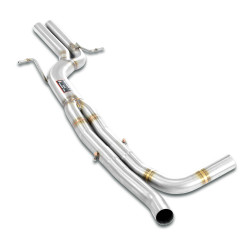Supersprint Centre pipe "J-Pipe" PORSCHE MACAN GTS 2.9L V6 19-21 (with valve)