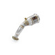 SUPERSPRINT KIPUFOGÓRENDSZER Supersprint Downpipe Right with Metallic catalytic converter PORSCHE 536 CAYENNE S SUV 2.9L V6 18-23 (with valve) | race-shop.hu
