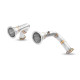 SUPERSPRINT KIPUFOGÓRENDSZER Supersprint Downpipe kit Right + Left (Replaces catalytic converter) PORSCHE 536 CAYENNE S SUV 2.9L V6 18-23 (with valve) | race-shop.hu