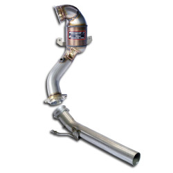 Supersprint Turbo downpipe kit + Metallic catalytic converter SEAT LEON 5F Cupra 2.0 TSI 13-15
